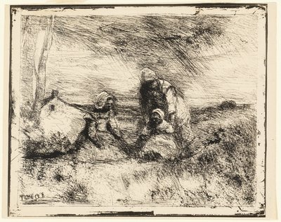 Lillesøster af Jean-Baptiste-Camille Corot