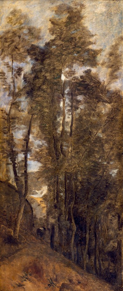 Påmindelse om befæstningerne i Arras, af Jean-Baptiste-Camille Corot (1796-1875). af Jean-Baptiste-Camille Corot