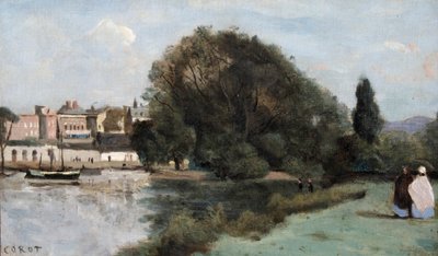Richmond, nær London, 1862 af Jean Baptiste Camille Corot