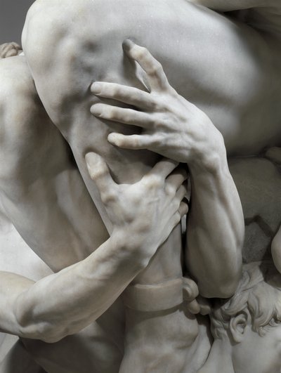 Detalje af Ugolino og hans sønner af Jean Baptiste Carpeaux