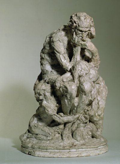 Ugolino og hans sønner (gips) (se også 197136 og 234151) af Jean Baptiste Carpeaux