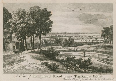 Udsigt over Hampstead Road nær Tom King