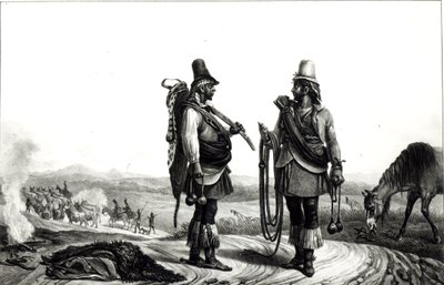 Charrua-indianere fra 
