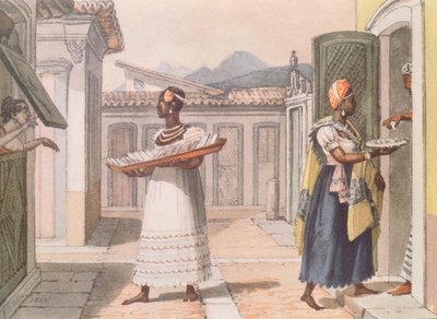 Omrejsende salgskvinder i Rio de Janeiro i 1827, fra 