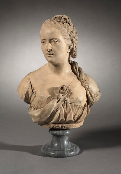 Portræt af en kvinde, 1759. af Jean Baptiste Defernex