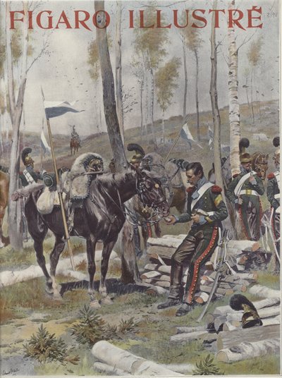 En lejr af soldater af Jean Baptiste Edouard Detaille