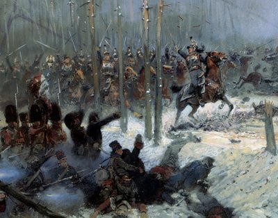 Russisk felttog i 1812: "" Angreb på oberst Dubois