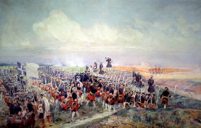 Frelse før slaget ved Fontenoy den 11/05/1745 Maleri af Edouard Detaille (1848-1912). 1912 Søn. 2,1x3,2 m Paris, Musee de l
