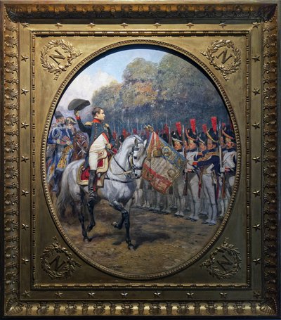 The Review in 1810, c.1875-1900dani af Jean Baptiste Edouard Detaille
