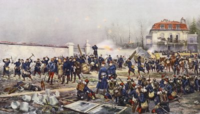 Champignys forsvar af Jean Baptiste Edouard Detaille
