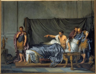 Kejser Septime Severe (Lucius Septimius Severus Pertinax af Jean Baptiste Greuze