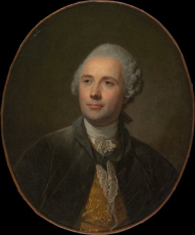 Jean Jacques Caffiéri 1725-1792, ca. 1765. af Jean Baptiste Greuze