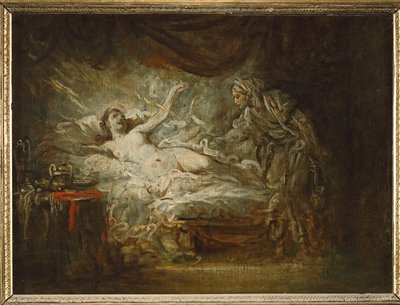 Jupiter og Aegina ... af Jean Baptiste Greuze