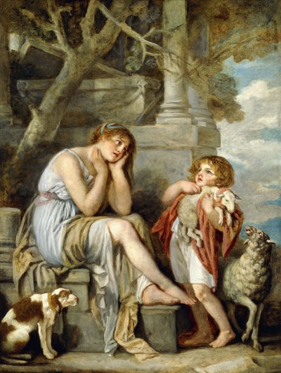 Cheri-lammet, af Jean Baptiste Greuze