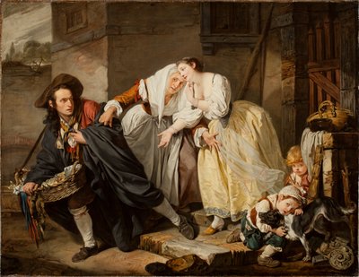 Den napolitanske gestus, 1757 af Jean Baptiste Greuze
