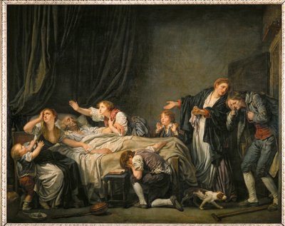 Le fils puni. Den straffede søn ... af Jean Baptiste Greuze
