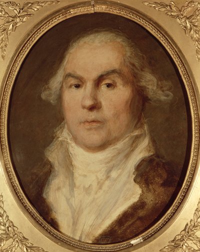 Portræt af Jean-Jacques-Regis de Cambaceres (1753-1824) af Jean Baptiste Greuze