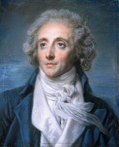 Portræt af Nicolas-Pierre-Baptiste Anselme, kaldet Ældste Baptist af Jean Baptiste Greuze