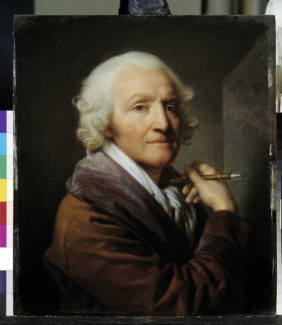 Selvportræt alder af Jean Baptiste Greuze