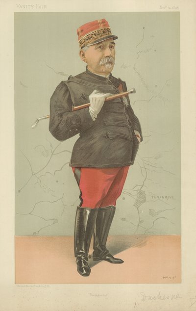 General Jacques Charles Rene Achille Duchesne af Jean Baptiste Guth