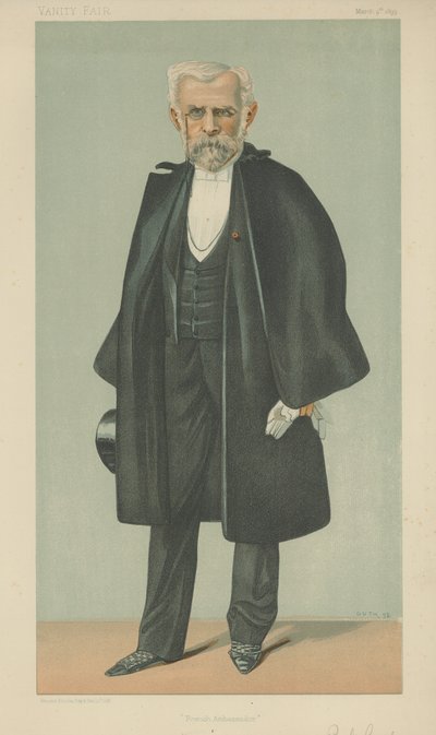 Baron Chaudron de Courcel af Jean Baptiste Guth