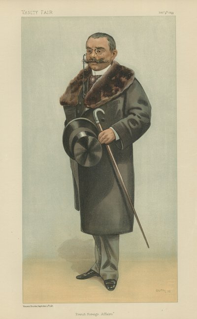 Theophile Delcasse af Jean Baptiste Guth