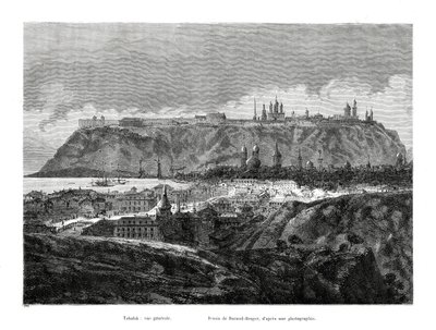 Tobolsk, Sibirien, Rusland, 1886 af Jean Baptiste Henri Durand-Brager