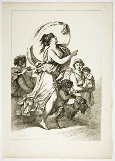 Plade 24 af 38 fra Oeuvres de J. B. Huet af Jean Baptiste Huet