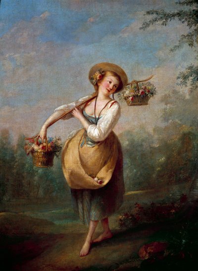 Ibex-maleriet af Jean Baptiste Huet (1745-1811) Paris fra det 18. århundrede, Musee Cognacq Jay af Jean Baptiste Huet