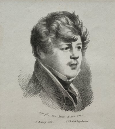 Eugene Isabely, 1821. af Jean Baptiste Isabey