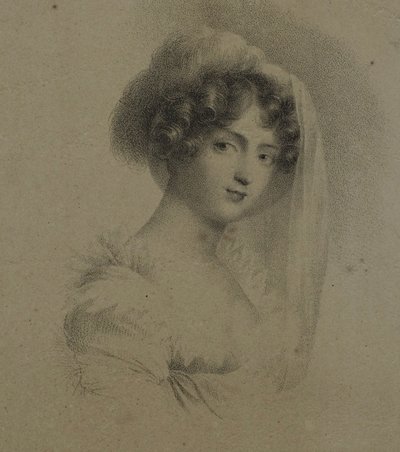 Fru. Horace Vernet af Jean Baptiste Isabey