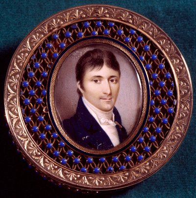 Portræt af Lucien Bonaparte (1775-1840) Maleri af Jean Baptiste Isabey (1767-1855) af Jean Baptiste Isabey