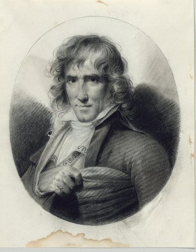 Portræt af kunstneren Joseph Chinard af Jean Baptiste Isabey