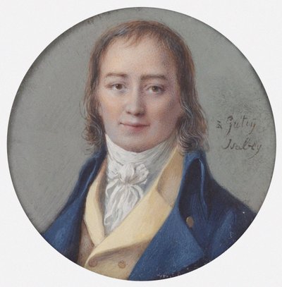 Portræt af komponisten André Ernest Modeste Grétry 1741-1813, 1786-1788. af Jean Baptiste Isabey