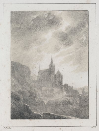 Katedralen af Jean Baptiste Isabey