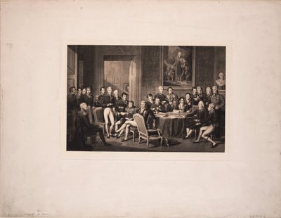 Wienerkongressen, ca. 1815 af Jean Baptiste Isabey