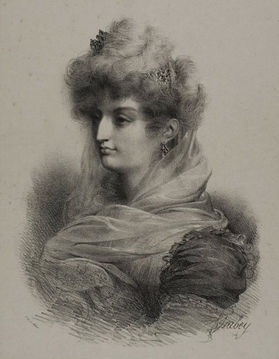 Hertuginden af Angoulème, Madame la Dauphine af Jean Baptiste Isabey