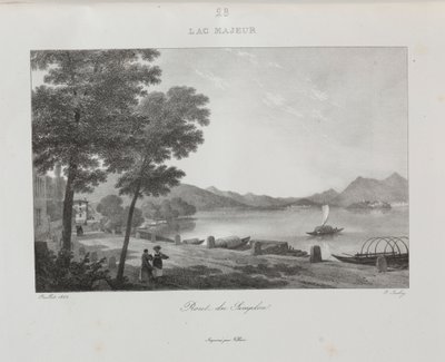 Rejse til Italien i 1822 af Jean Baptiste Isabey