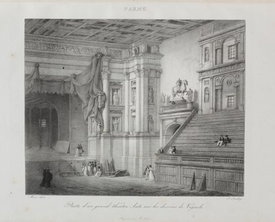 Rejse til Italien i 1822 af Jean Baptiste Isabey