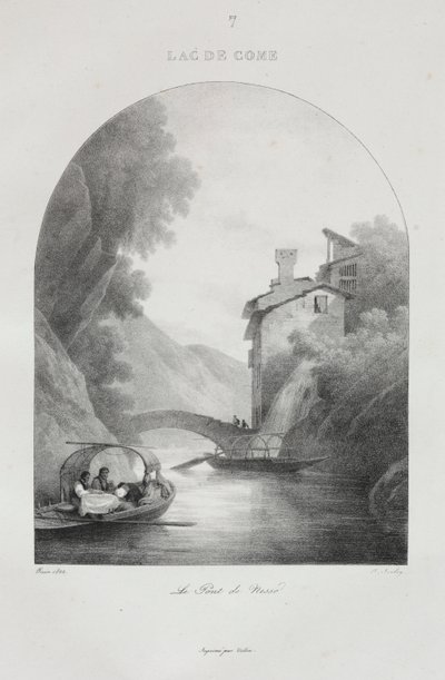 Rejse til Italien i 1822 af Jean Baptiste Isabey