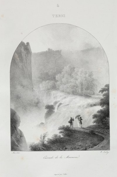Rejse til Italien i 1822 af Jean Baptiste Isabey