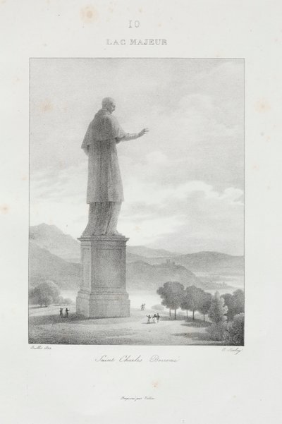 Rejse til Italien i 1822 af Jean Baptiste Isabey