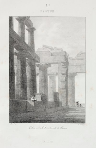 Rejse til Italien i 1822 af Jean Baptiste Isabey
