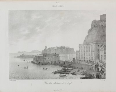 Rejse til Italien i 1822 af Jean Baptiste Isabey