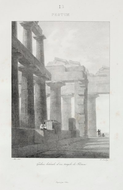 Rejse til Italien i 1822, 1833. af Jean Baptiste Isabey