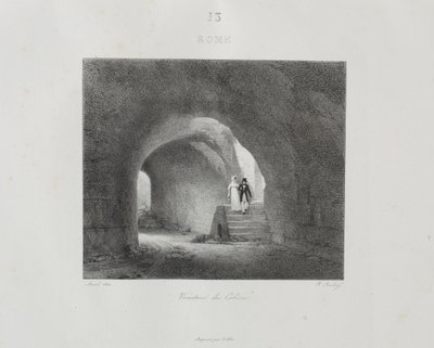 Rejse til Italien i 1822, 1833. af Jean Baptiste Isabey