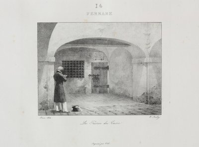 Rejse til Italien i 1822, 1833. af Jean Baptiste Isabey