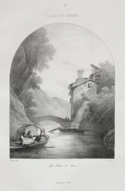 Rejse til Italien i 1822, 1833. af Jean Baptiste Isabey