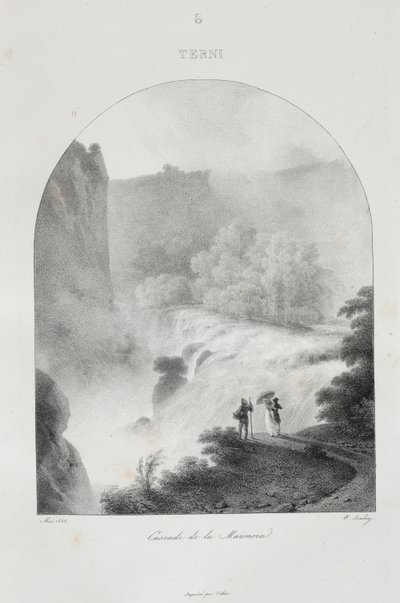 Rejse til Italien i 1822, 1833. af Jean Baptiste Isabey