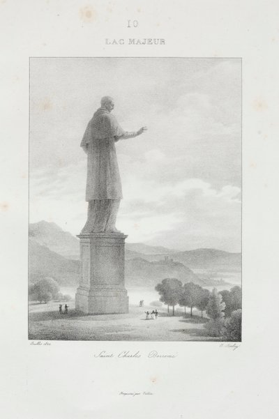 Rejse til Italien i 1822, 1833. af Jean Baptiste Isabey